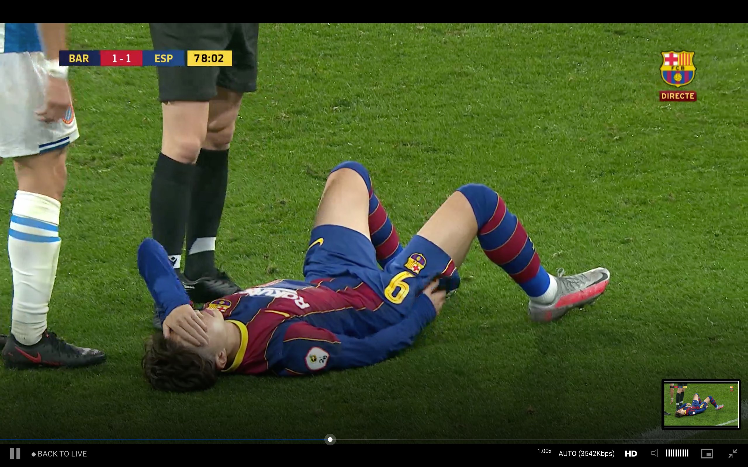 包含重伤后复出,巴萨核心恢复状态健康的词条 包含重伤后复出,巴萨核心恢复状态健康的词条