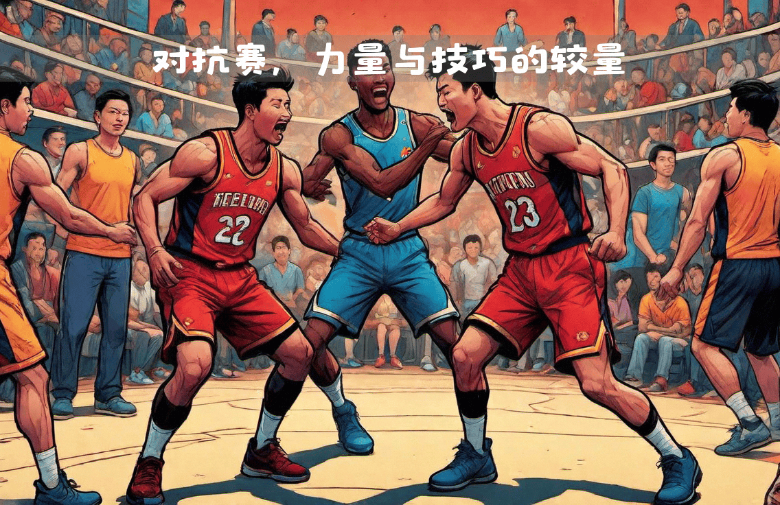 篮球比赛中爆发了激烈的对抗,引人瞩目 篮球比赛中爆发了激烈的对抗,引人瞩目