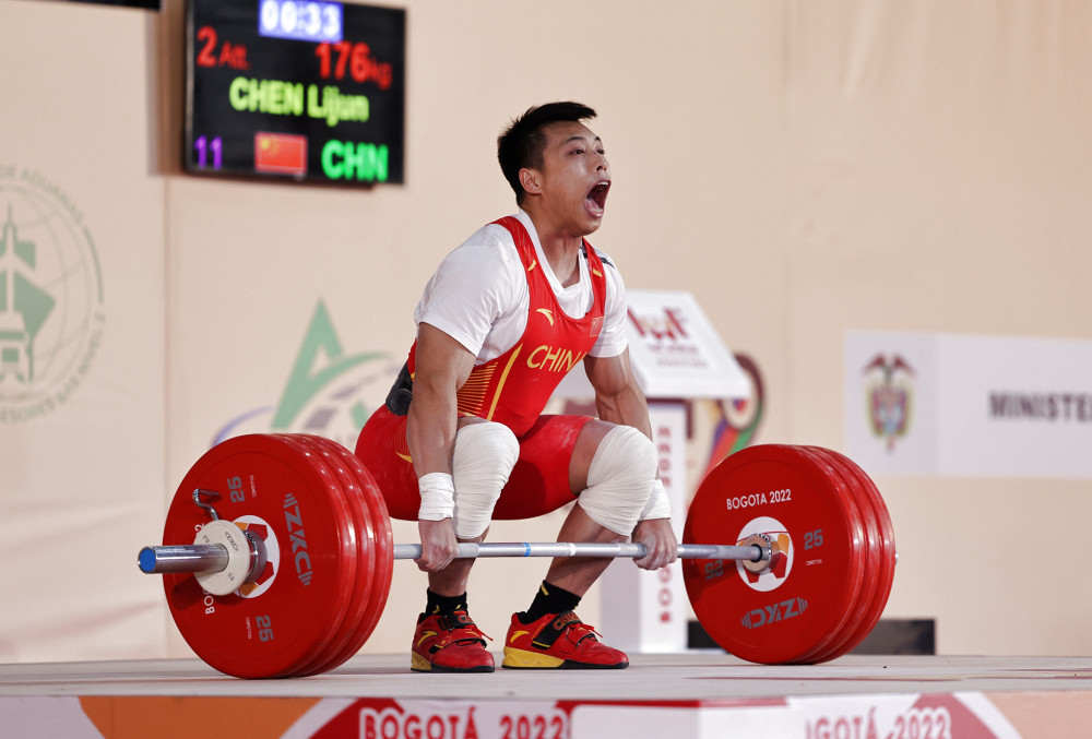 jinnianhui-意大利举重选手再次夺得金牌